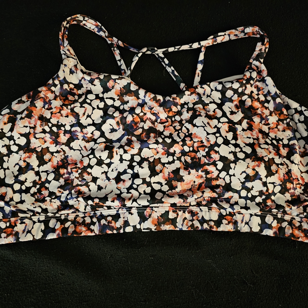 3x Old Navy NEW Floral Strappy Sports Bra